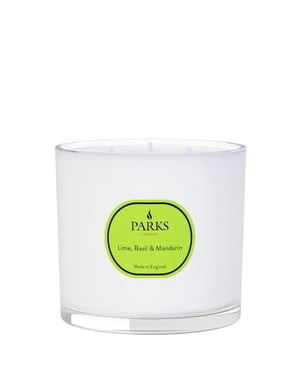 LIME, BASIL & MANDARIN 3 WICK CANDLE 650G
