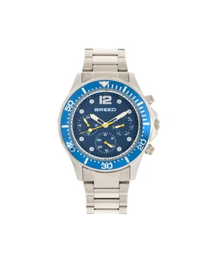 Breed Pegasus armbandhorloge met dag/datum
