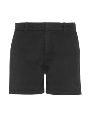 Asquith & Fox Womens/Ladies Classic Fit Shorts (Black)
