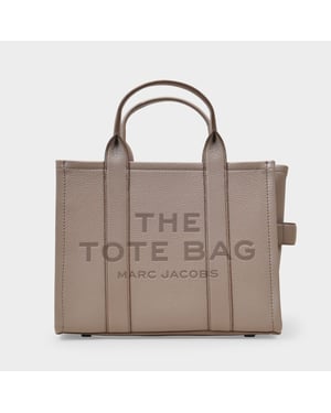 The Medium Tote Bag - Marc Jacobs - Cement - Läder