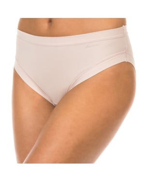 Halfhoge slip van microvezelstof 1031338 vrouw