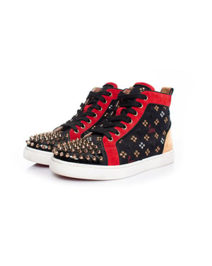 Lou Spike hoge sneakers