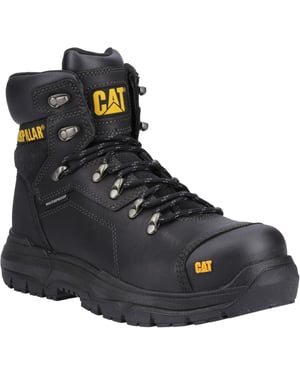 Caterpillar Diagnostic 2.0 läder svarta skyddsstövlar