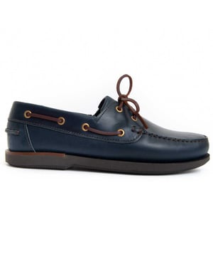 Purapiel Boat Shoes Puranautic4 In Blue
