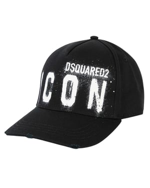 Dsquared2 ICON Spray Paint Black Cap