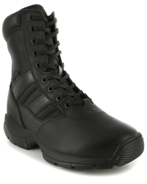 Mens Black En347 Breathable Police Boots