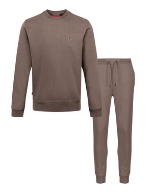 Luke 1977 The Run Tracksuit Set Brown