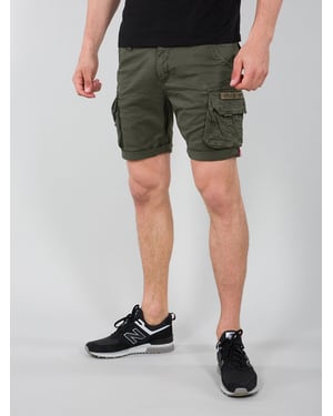 Alpha industries Heren Crew Shorts in Olijf