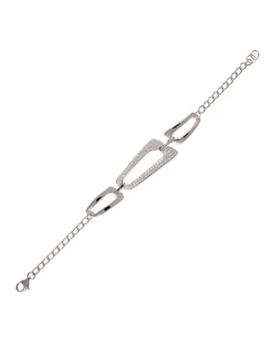 Orphelia Dames 925 Sterling Zilveren Armband - Zilver ZA-1908
