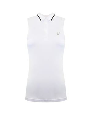 Asics Club Womens White Tennis Vest