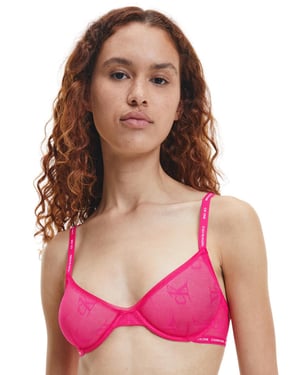 000QF6787E Calvin Klein CK One Demi Plunge Bra
