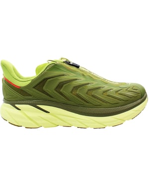 Hoka Project Clifton Mens Green Trainers