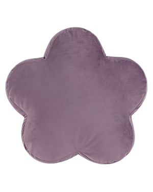 Heya Home Flower Velvet Reversible Ready Filled Cushion