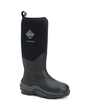 Muck Laarzen Arctic Sport Rubber Zwarte Wellington Laarzen