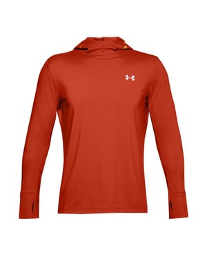 Under Armour ColdGear Heren Oranje Hardloop Hoodie