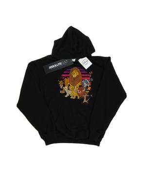 Disney Heren The Lion King Pride Family Hoodie (Zwart)