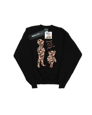 Disney Dames/Dames Winnie The Pooh Belofte die je nooit zult vergeten Sweatshirt (Zwart)