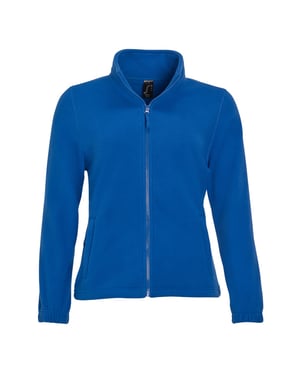 SOLS Dames/dames North Full Zip Fleece Jacket (Koningsblauw)