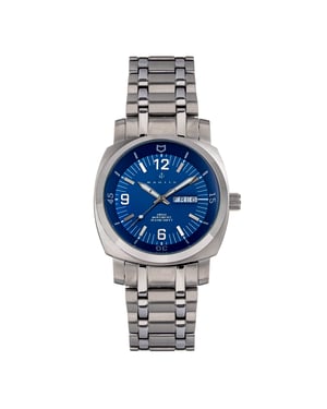 Nautis Stealth armbandhorloge met dag/datum