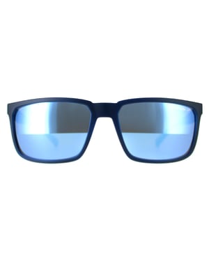 Arnette Stripe AN4251 286422 matte top marine op lichtblauw donkergrijs spiegel water gepolariseerde zonnebril