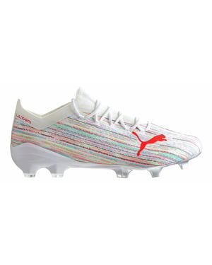 Puma Ultra 1.2 FG/AG White Mens Football Boots