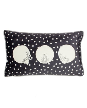 Peter Rabbit Peter Rabbit Spot Me Velvet Piped Cushion