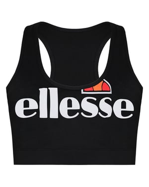 Ellesse Ferrara Womens Black Sports Bra