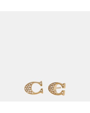 Signature C Stud Earring