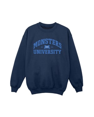 Disney Jongens Monsters University Logo Sweatshirt (Marineblauw)