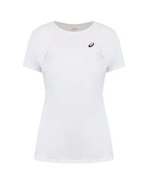 Asics Logo Womens White T-Shirt