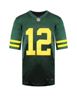 Nike NFL Green Bay Packer 12 Aaron Rodgers Begränsad Alternativ Spelartröja