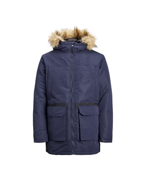 Jack & Jones Jas Winter Wing Parka Blauw