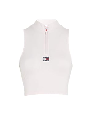 Tommy Jeans damestop met badge