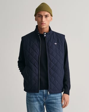 GANT Mens Quilted Windcheater Vest