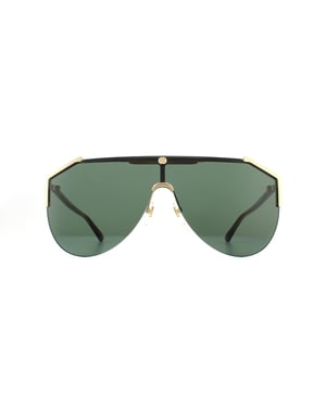 Gucci Sunglasses GG0584S 002 Gold and Havana Green