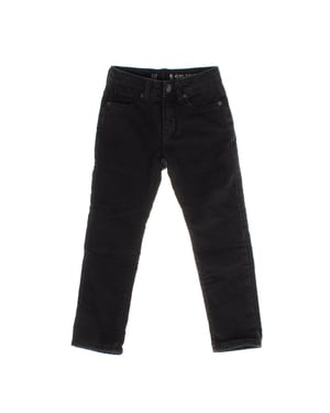 Fleecefodrade jeans med raka ben 502061 girls