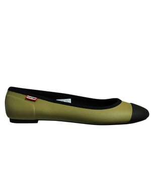 Hunter Original Ballet Dam Olive Skor