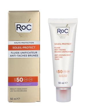 ROC Soleil-Protect Anti-Brown Spot Unifying Fluid SPF50+50 ml.