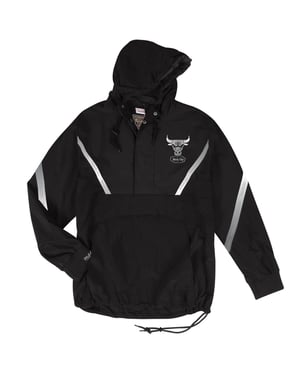 Mitchell & Ness Chicago Bulls Windy City Reflective Anorak Jacket för herrar