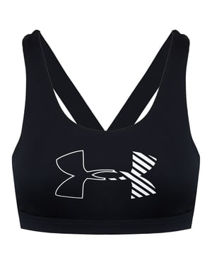 Under Armour HeatGear Dames Zwarte Sportbeha