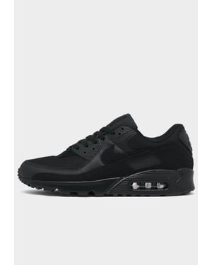 Men's Nike Air Max 90 Casual Shoes in Black/Black