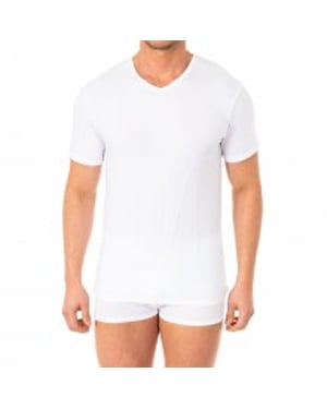 Short-sleeved V-neck t-shirt for men A0DGO. Comfort and casual style.