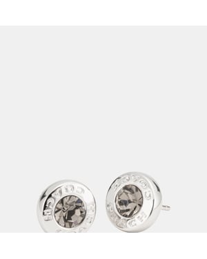 Open Circle Stone Stud Earring bag