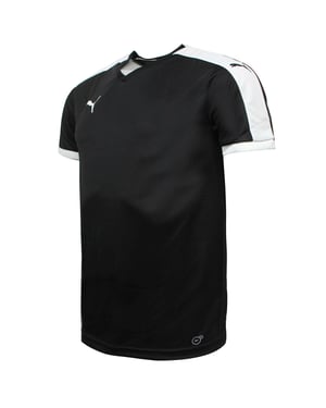 Puma Mens Pitch Short Sleeved Shirt Training Gym T-Shirt Black 702070 03