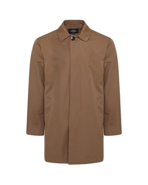 Harry Brown Men's Mud Single Breasted Trench Coat