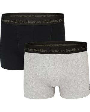 2 Pack Mens Deakins Boxer Shorts