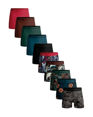 Muchachomalo Boxershorts för män - 10-pack - Kalsonger för män