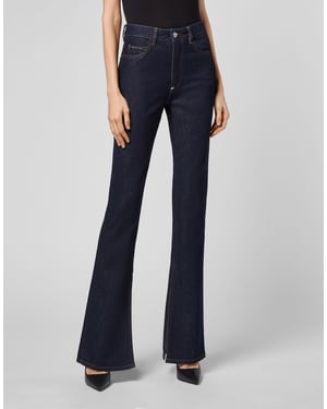 Jeans med utsvängd passform