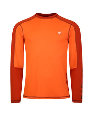 Dare 2B Heren Exchange III Thermische Base Layer Set (Papegaaiduikers Oranje/Bruin)
