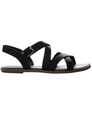 Toms Sicily Zwart Dames Sandalen